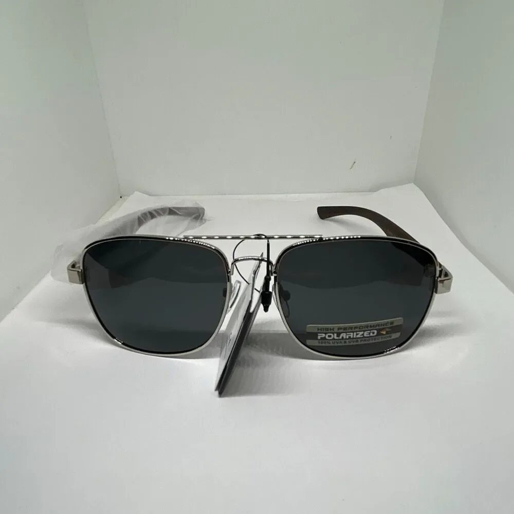 Manhattan Polarized Aviator Sunglasses UV400 – Metal Frame – New